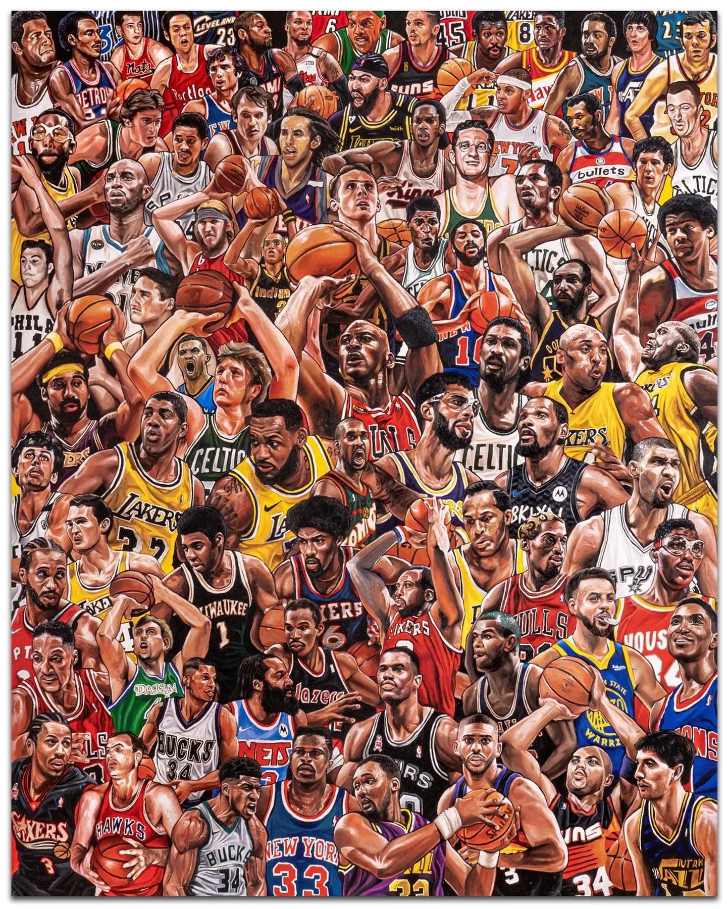 你是因?yàn)槟膫€(gè)球星或哪場(chǎng)比賽愛上的NBA？