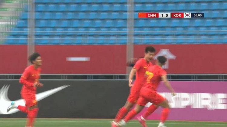 U22國(guó)足1-0韓國(guó)全場(chǎng)數(shù)據(jù)：控球率49%落后韓國(guó)，10射7正領(lǐng)先對(duì)手